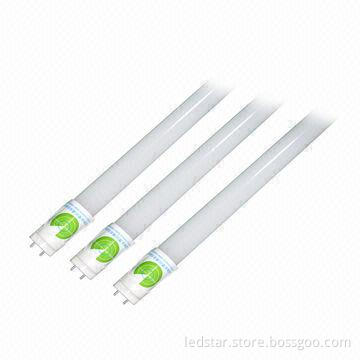2835 SMD 0.6m 9W 873lm T8 LED Tube with CE/TUV Marks, 2,800-6,500K Color Temperature